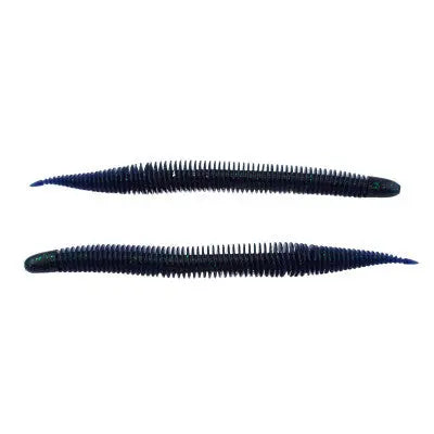 Geecrack Bellows Stick 5.8" Black Blue Flake 5pk - Lucky Lure Tackle