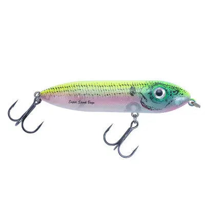 Heddon Feathered Dressed Super Spook 5" - Okie Shad - Lucky Lure Tackle