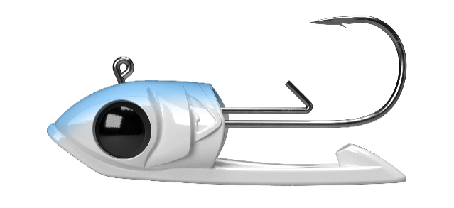 Buckeye Lures Scope Head 1/4oz 2/0 - Shad 3pk
