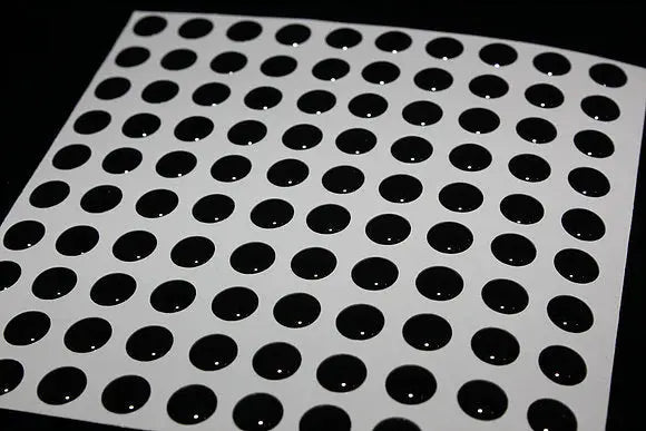 6th Sense Crush 3D Eyes - 6mm Black 100pc - Lucky Lure Tackle