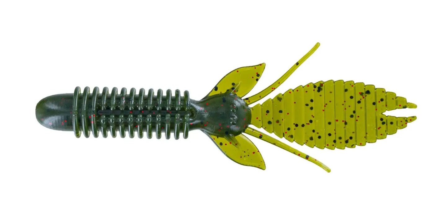 Big Bite Baits Big 4.5" BFE /Dark Watermelon Red 6pk - Lucky Lure Tackle