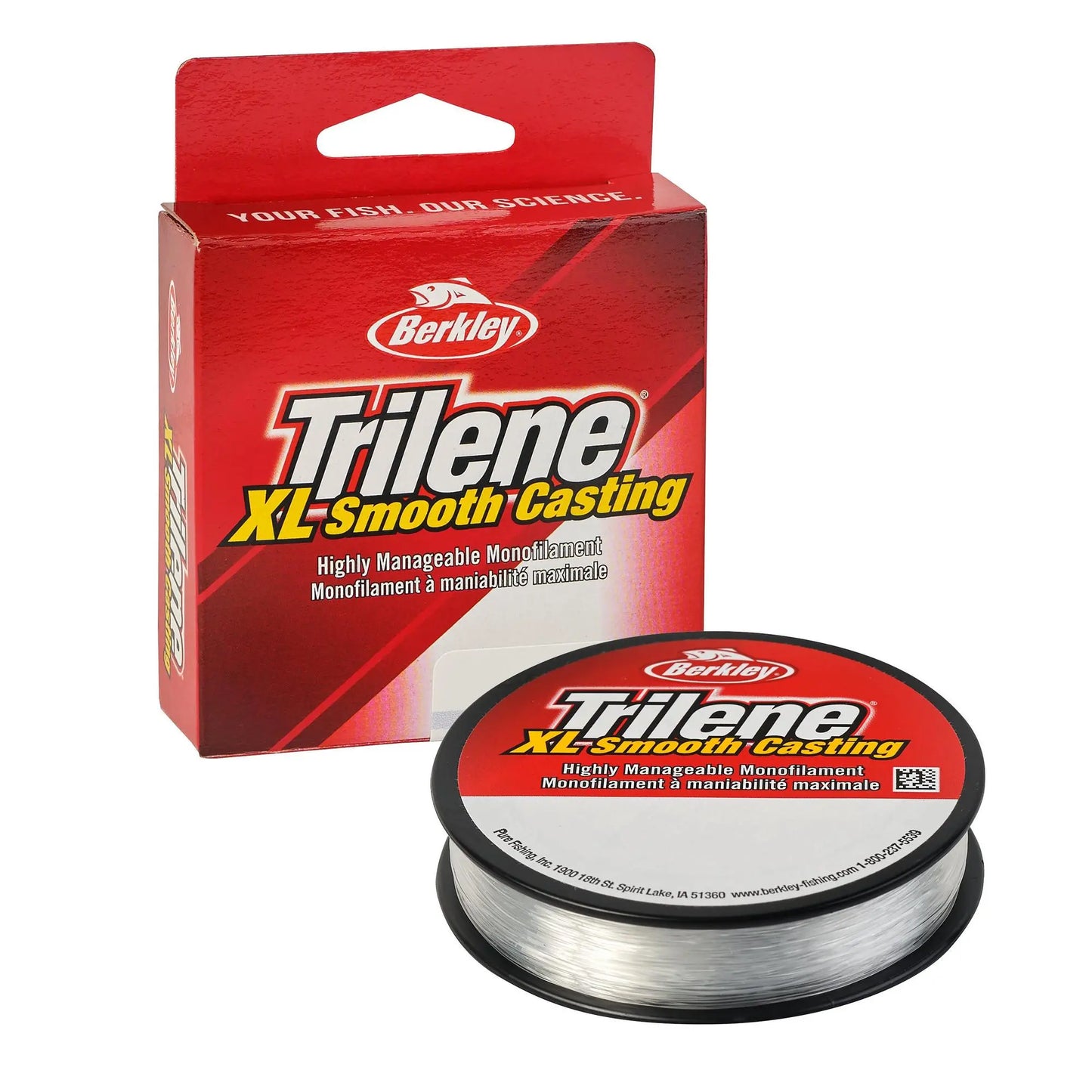Berkley Trilene XL Mono Clear 4 lb 330 yds - Lucky Lure Tackle