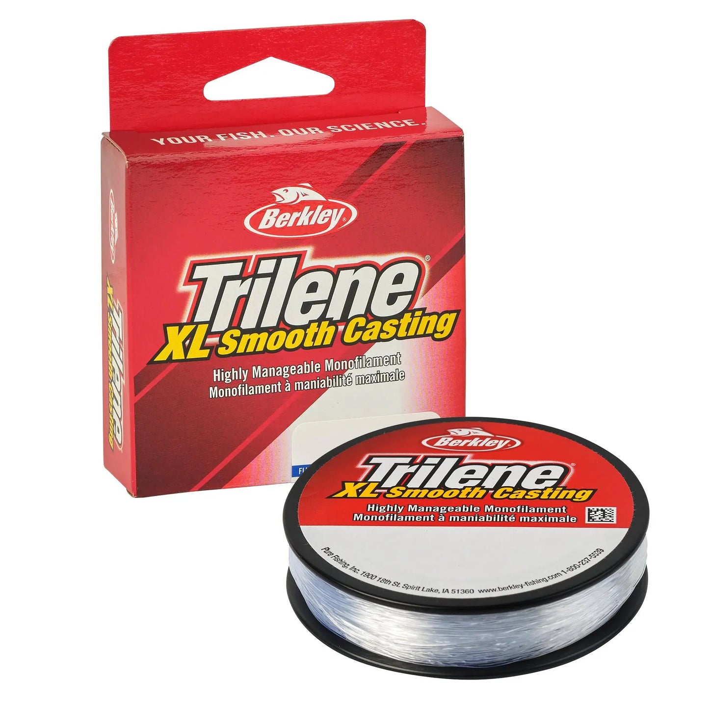 Berkley Trilene XL Mono Cl/Blue 6 lb 110 yds - Lucky Lure Tackle
