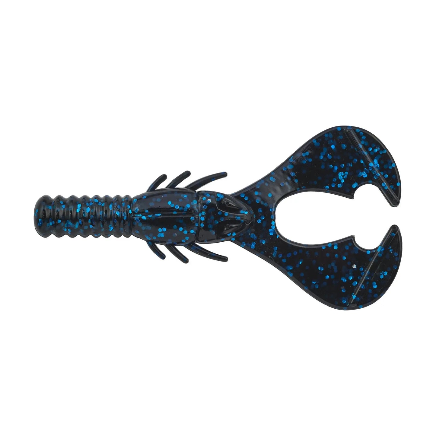 Berkley PB Shape 108 4" - Black Blue Fleck 6pk - Lucky Lure Tackle