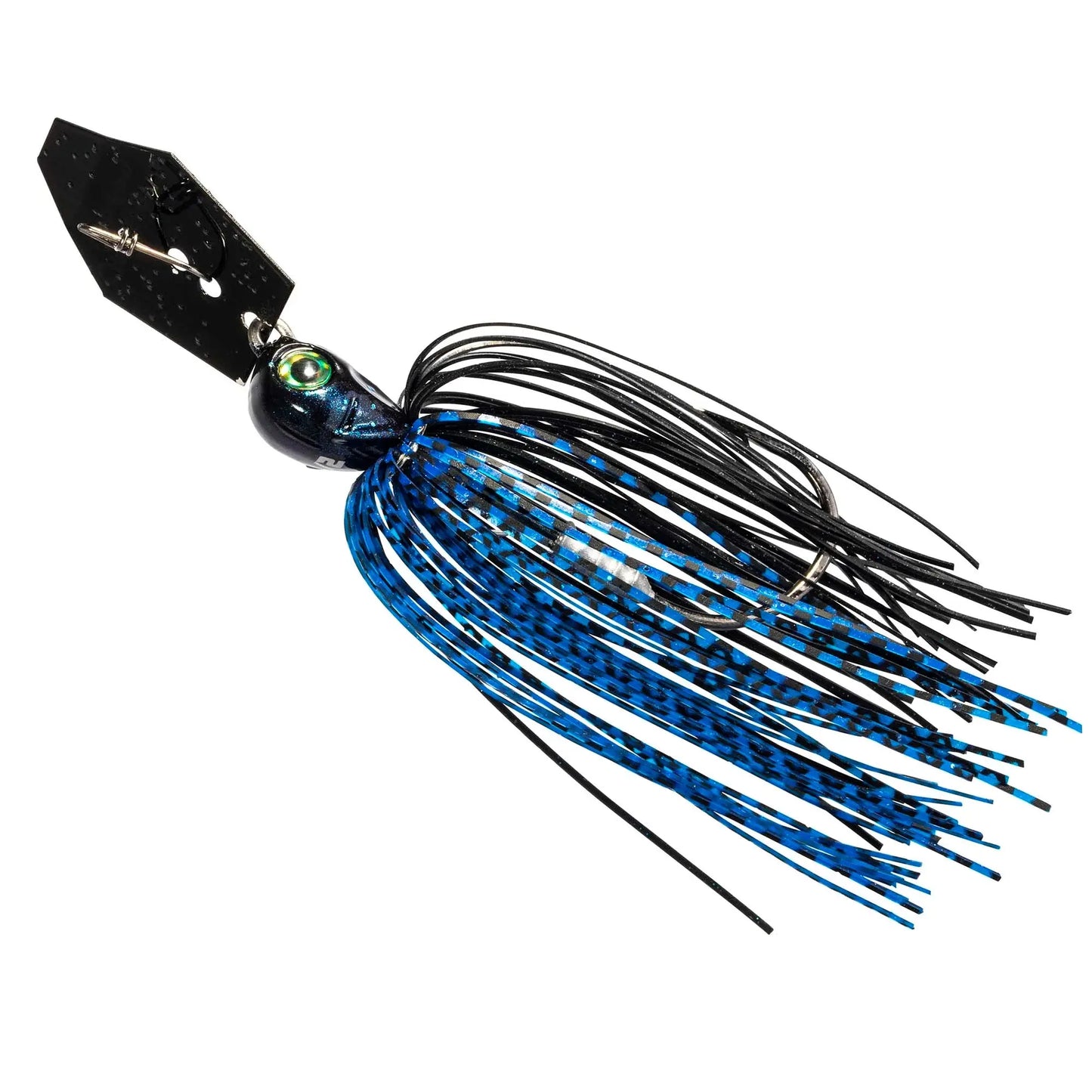 Z-Man Chatterbait Elite EVO 3/8oz - Black/Blue - Lucky Lure Tackle