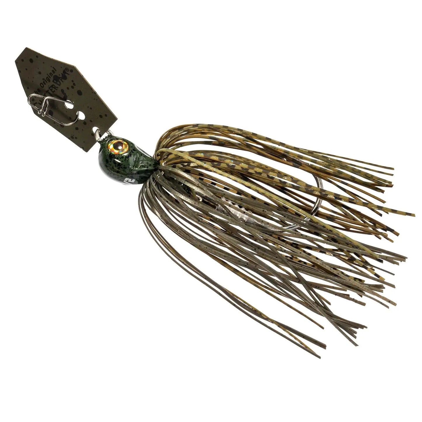Z-Man Chatterbait Elite EVO 3/8oz - Green Pumpkin - Lucky Lure Tackle