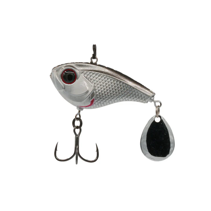 6th Sense Gyro Tail Spinner 3/4oz 2in - Chrome Black Back