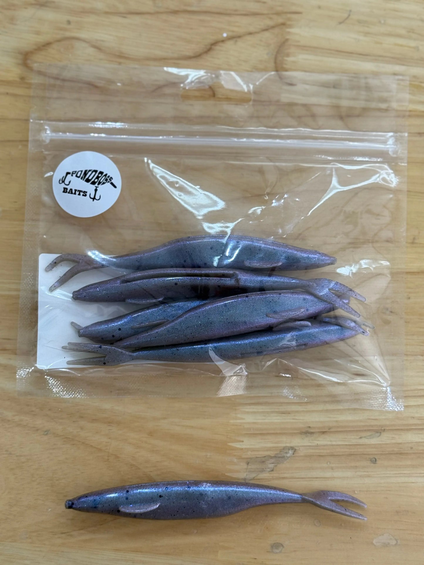 Pond Boss Depth Minnow 5" - Blue Berry Pie 6pk