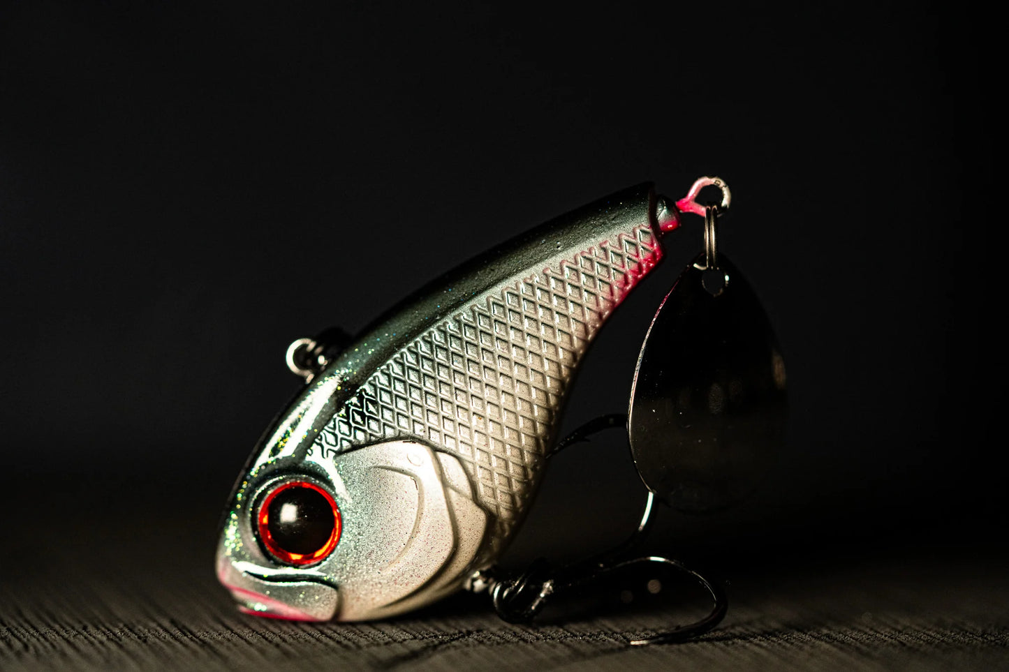 6th Sense Gyro Tail Spinner 2" - 3/4oz - Smoke 6