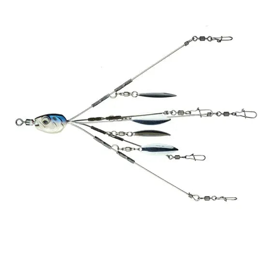 6th Sense Divine Umbrella Rig 5.5" - 4K Shad - Lucky Lure Tackle