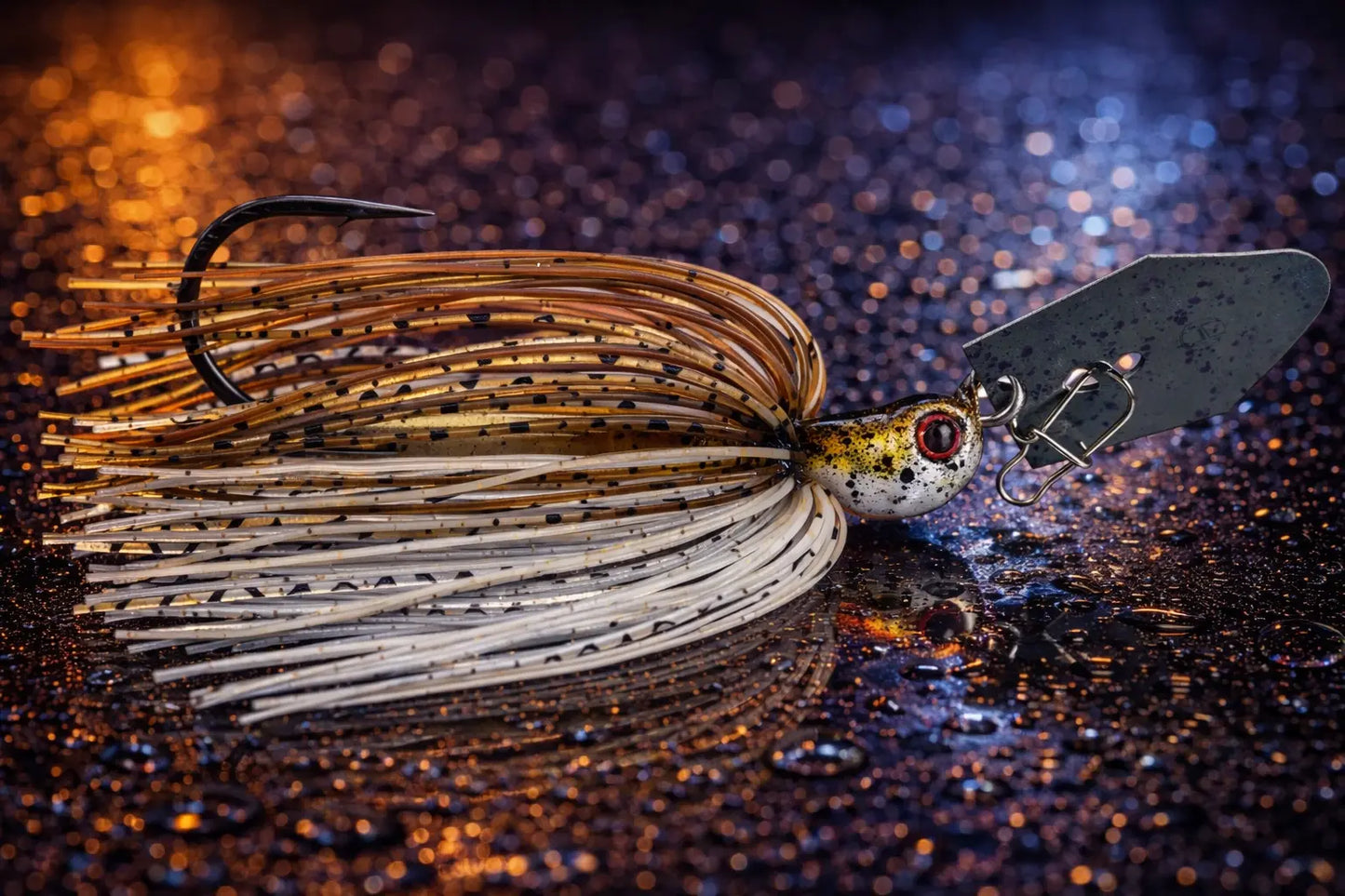 Hag's Hurricane Bladed Jig 1/2 oz - Hag's Shad - Lucky Lure Tackle