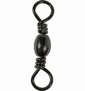 Eagle Claw Barrel Swivel Blk Sz 7 Qty 12 Eagle Claw
