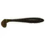 Keitech Fat Swing Impact 3.8 - Green Pumpkin 6pk - Lucky Lure Tackle