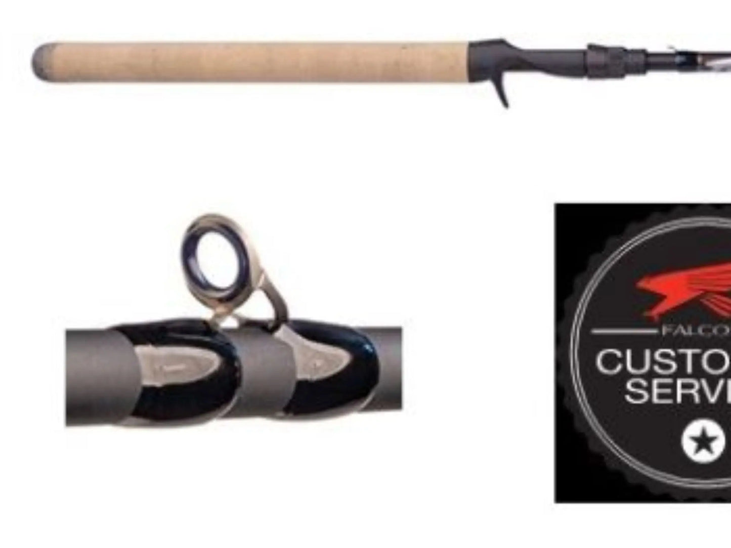 Falcon LR Bladed Jig 7'3" MHM Falcon Rods