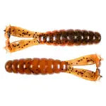 Z-Man GOAT 3.75" - GREEN PUMPKIN/ORANGE 4 PACK - Lucky Lure Tackle