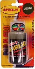 Spike-It Dip-N-Glo 2oz - Green Pumpkin - Garlic Scented - Lucky Lure Tackle