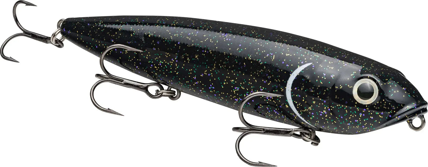 Strike King KVD Sexy Dawg 4 1/2" Topwater Walking - Black Lab - Lucky Lure Tackle