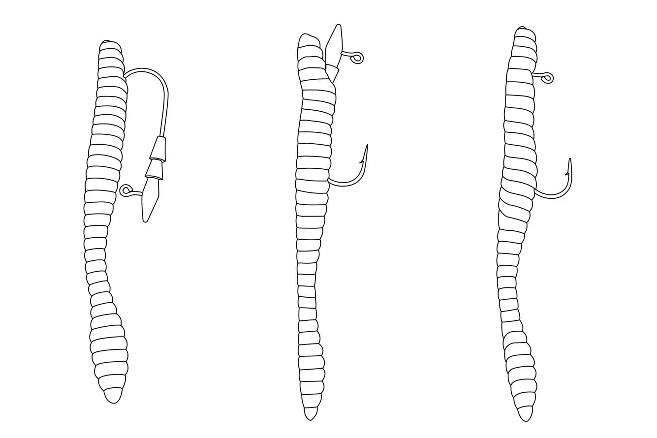 Core Tackle Hover Rig Sz 1 1/32oz - 3pk - Lucky Lure Tackle