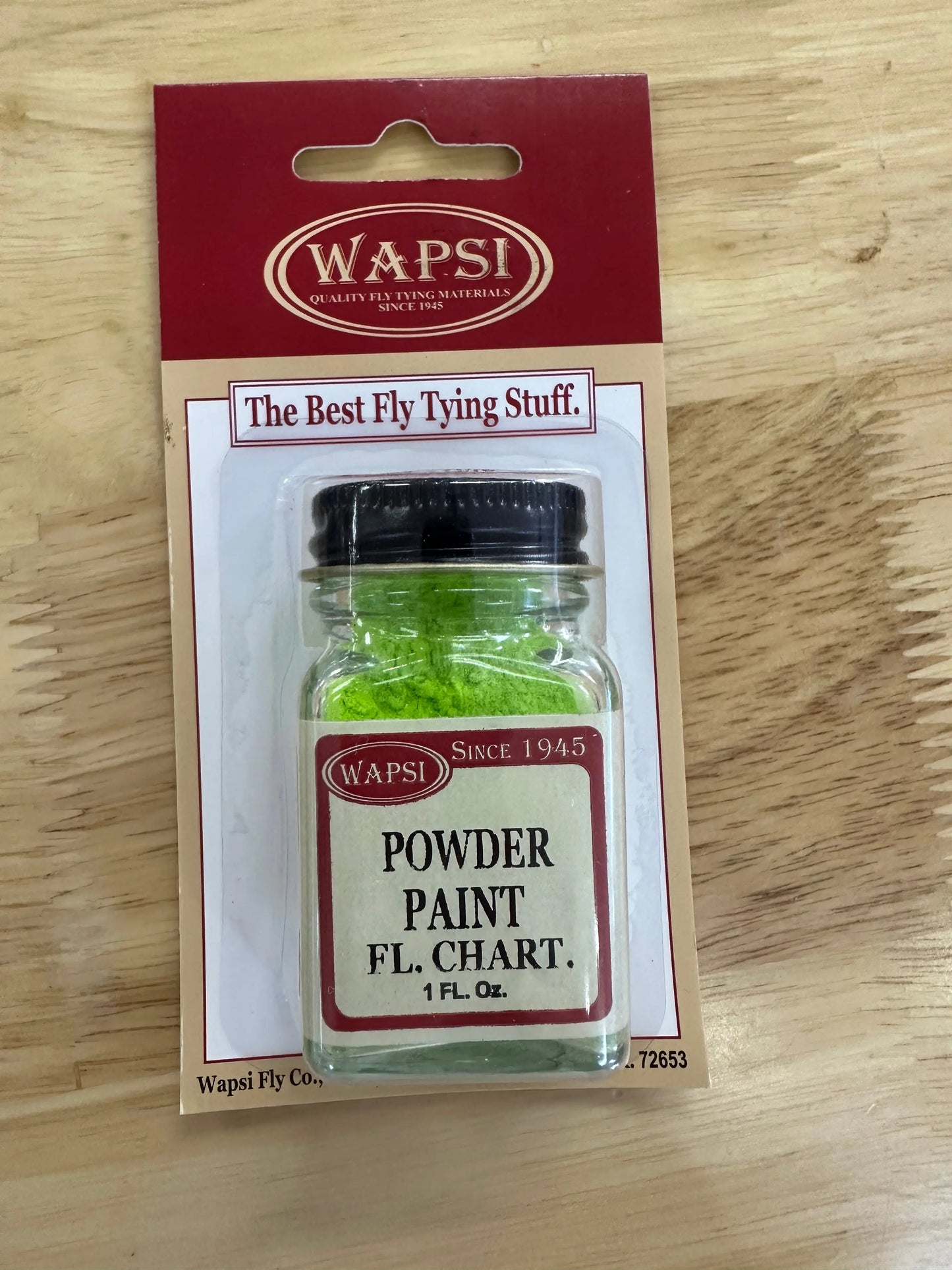 Wapsi Powder Paint - Fl. Chartreuse 1 Fl. Oz. - Lucky Lure Tackle