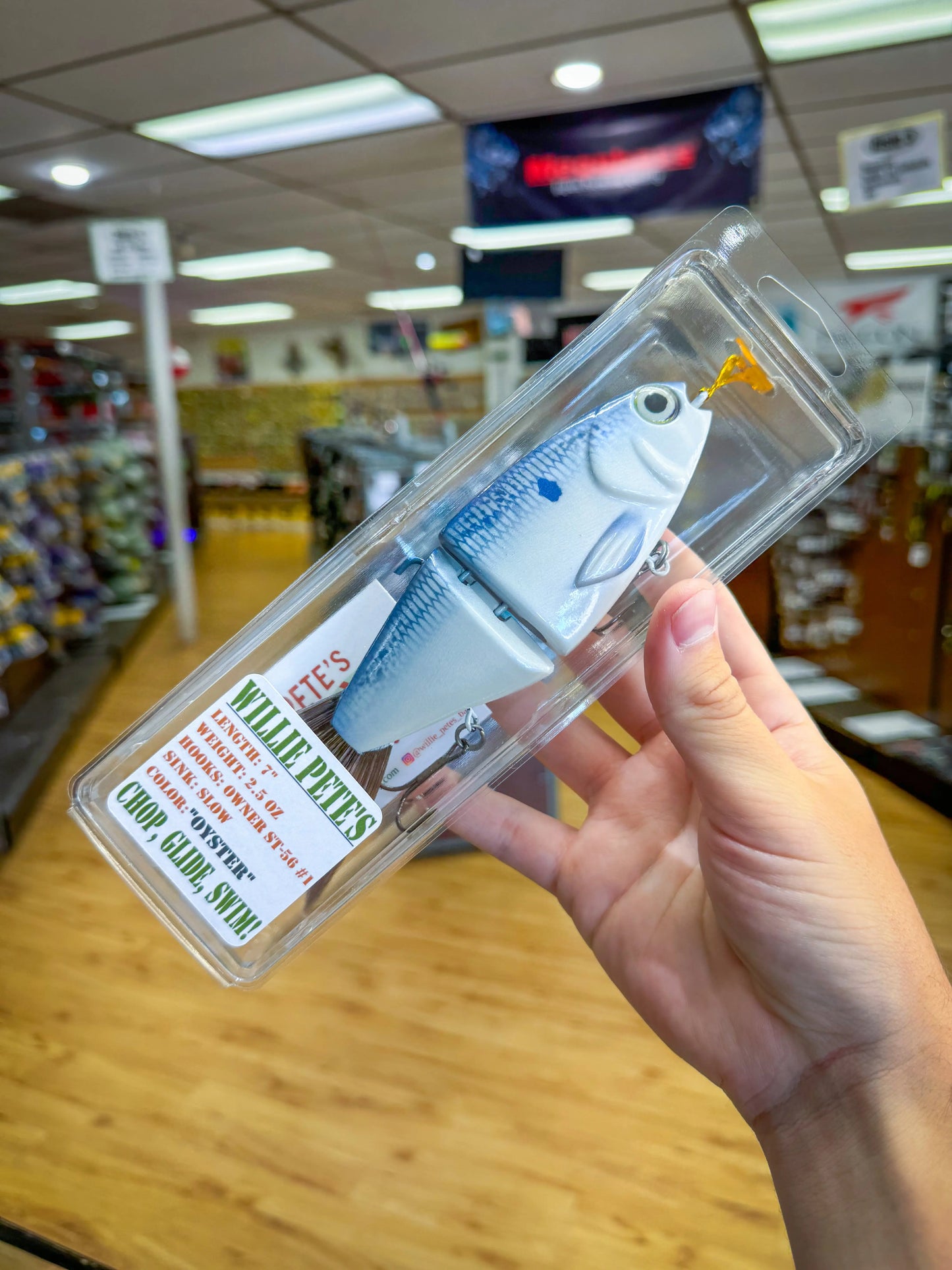 Willie Pete’s OG Willie - Oyster - Lucky Lure Tackle