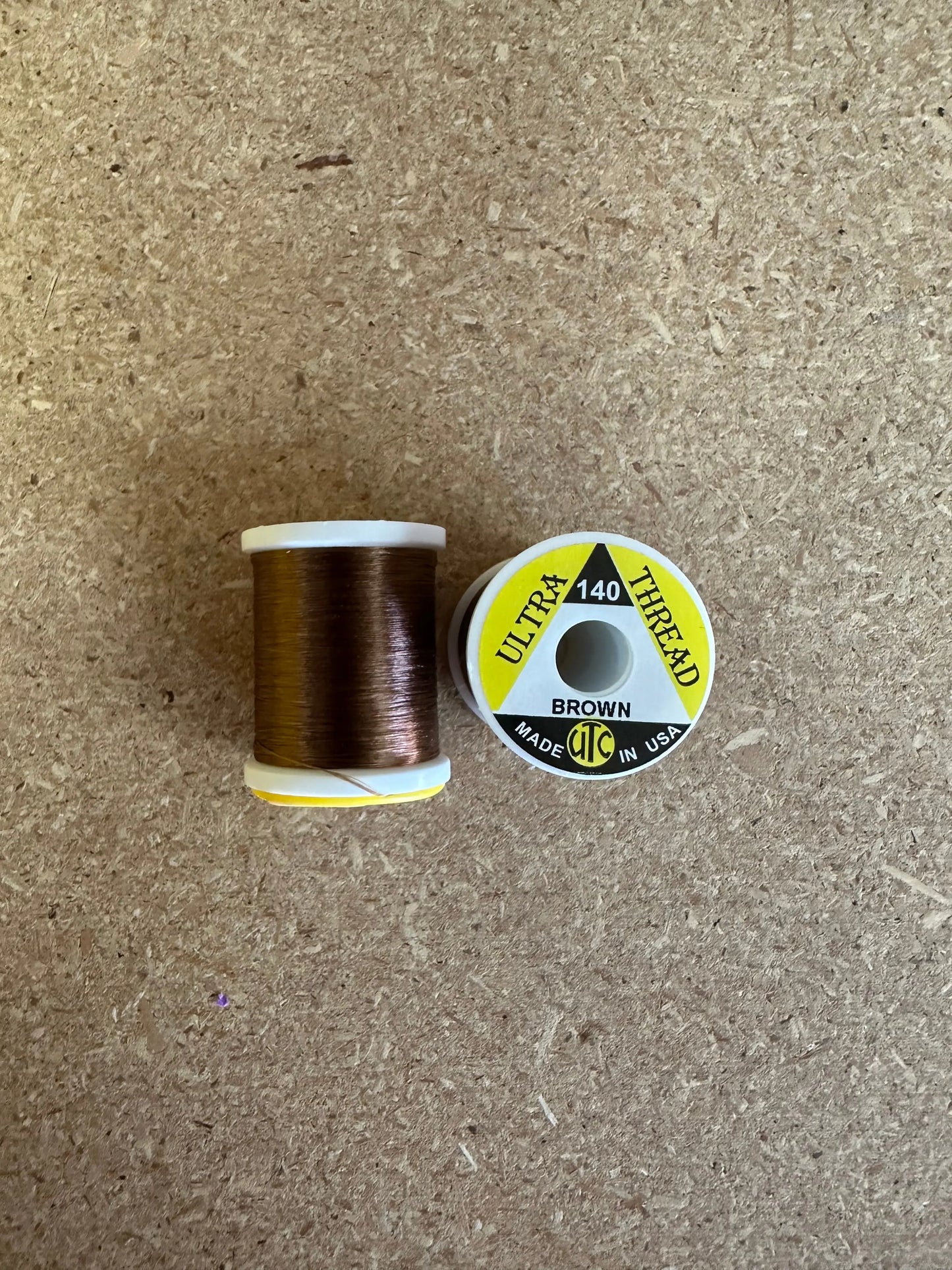 Wapsi Ultra Thread 140 - Brown - Lucky Lure Tackle