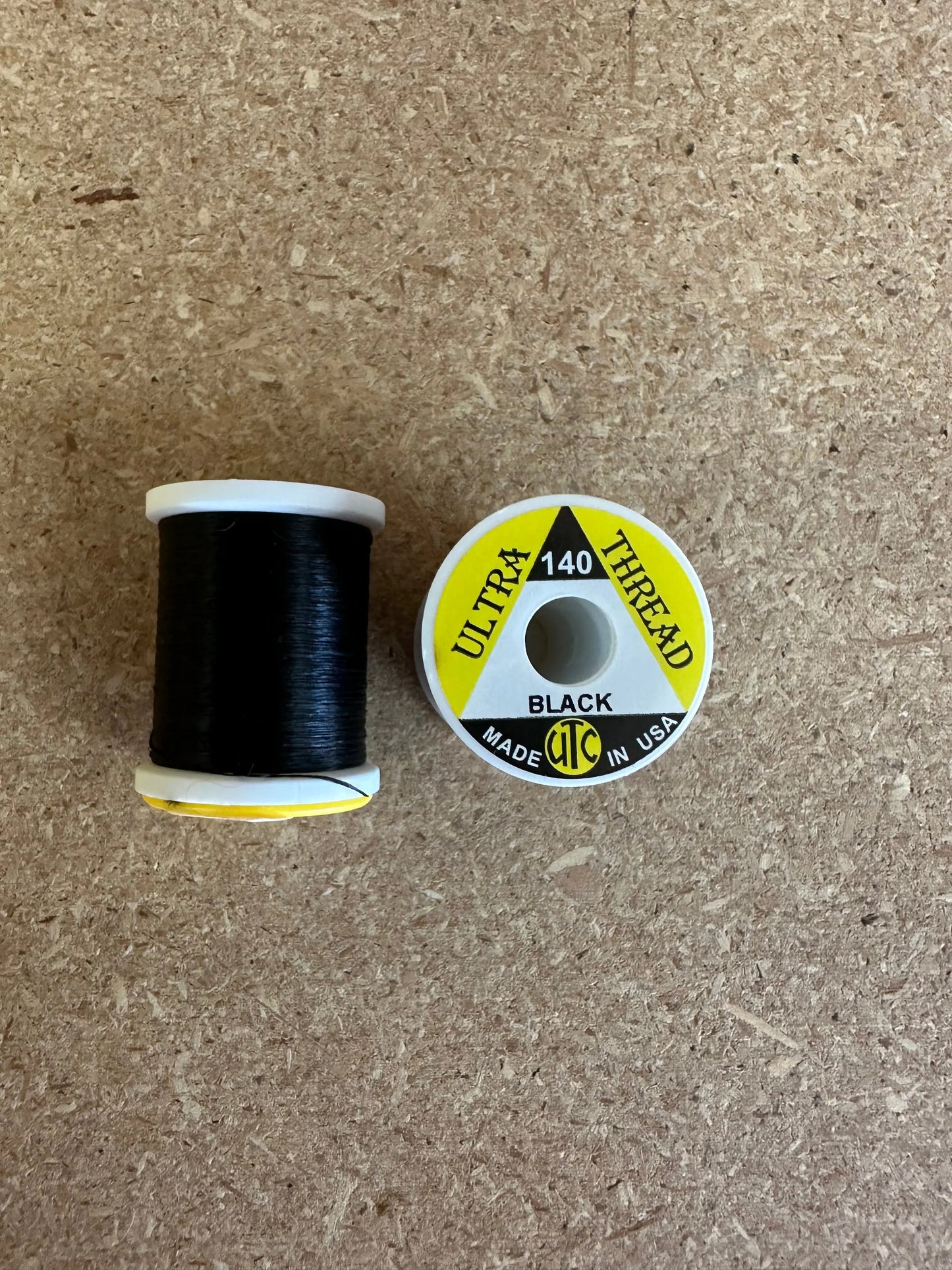 Wapsi Ultra Thread 140 - Black - Lucky Lure Tackle