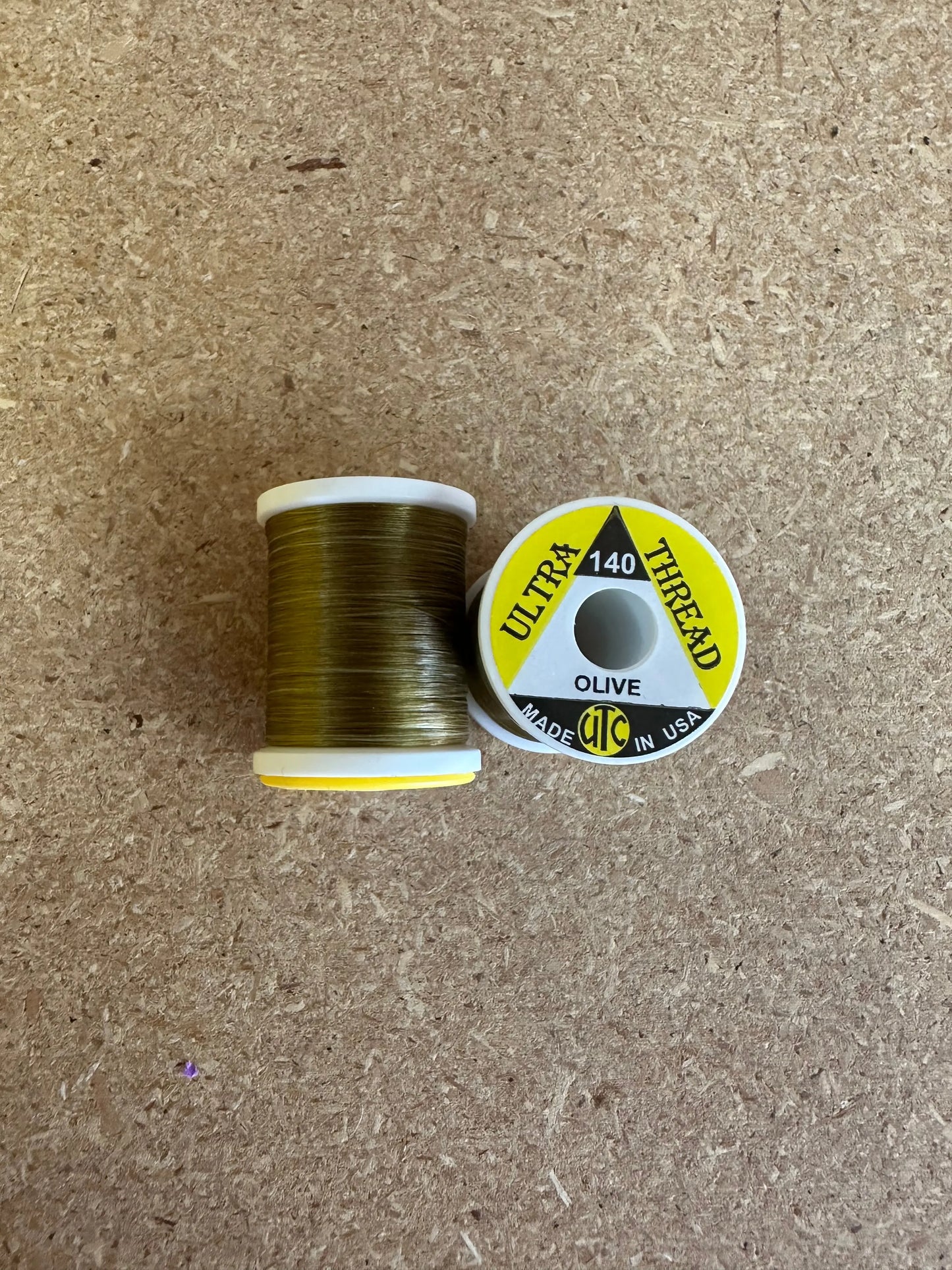 Wapsi Ultra Thread 140 - Olive - Lucky Lure Tackle