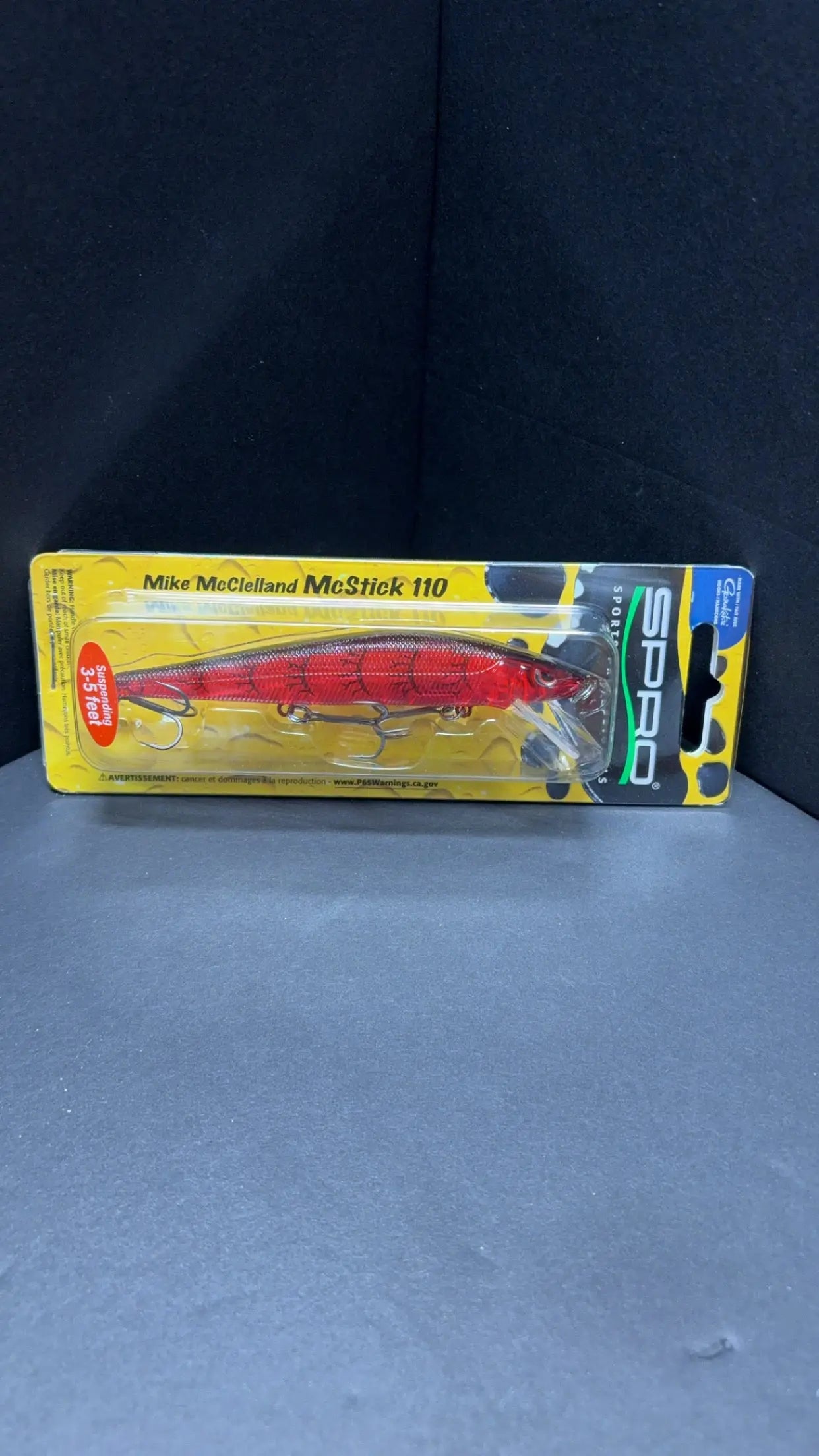 Spro McStick 110 - Blood Craw - Lucky Lure Tackle