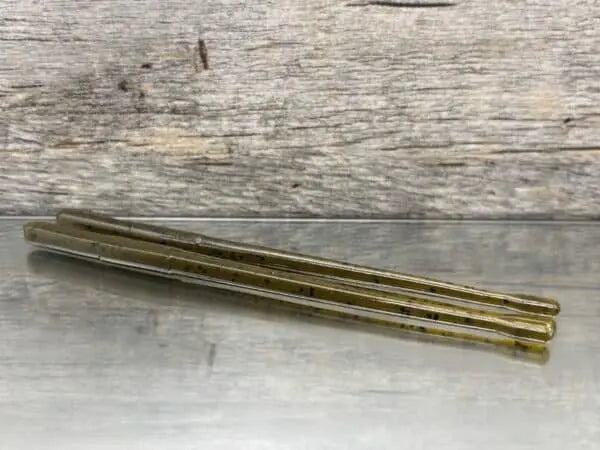 Pr1mal Player Worm 6" - Green Pumpkin 16pk - Lucky Lure Tackle