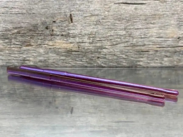 Pr1mal Player Worm 6" - Margarita Red Flake 16pk - Lucky Lure Tackle