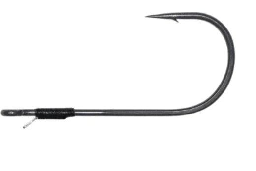 Owner Jungle Flipping Hook 5/0 - Silky Gray  4pk