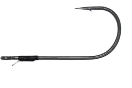 Owner Jungle Flipping Hook 5/0 - Silky Gray 4pk - Lucky Lure Tackle