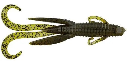 Reaction Innovations Man Bear Pig - Green Pumpkin 8pk - Lucky Lure Tackle