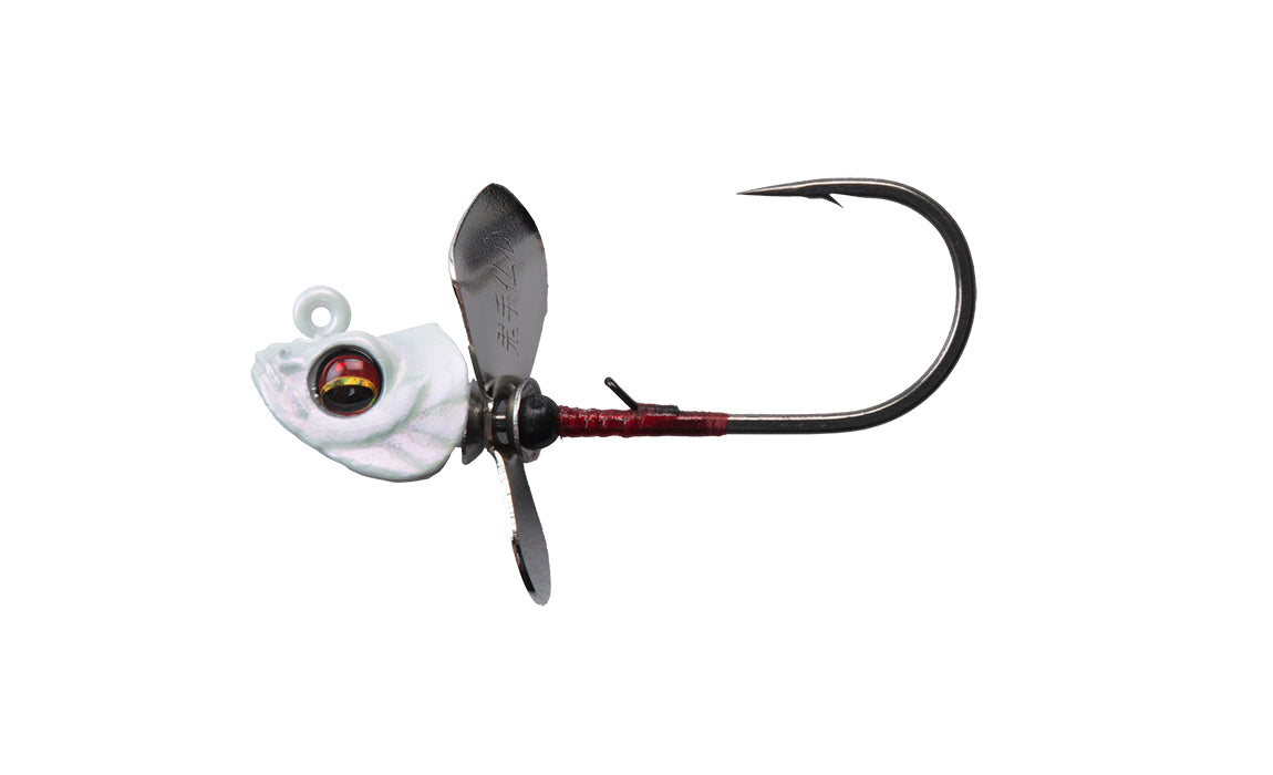 Megabass OKASHIRA HEAD (1/8oz) #3/0 - SPAWN KILL