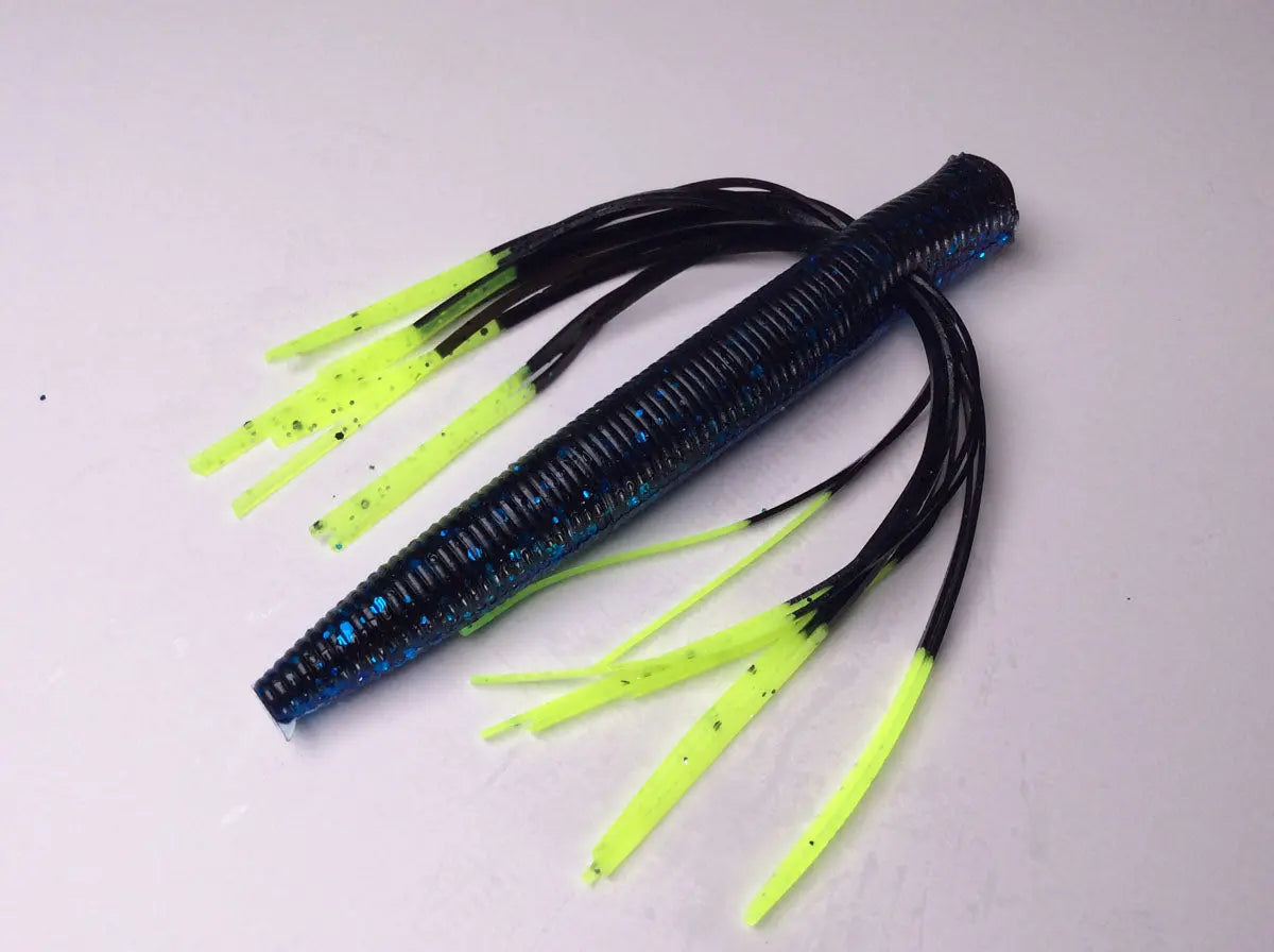 Tightlines UV NEDBAIT 3.5" - Blue Black w/ Chart Tip 5pk - Lucky Lure Tackle
