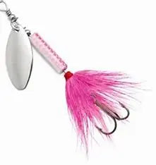 Blue Fox Whip Tail Sz 2 - Pink White - Lucky Lure Tackle