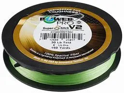 Power Pro Super8Slick Braid - 30lb Green - Lucky Lure Tackle
