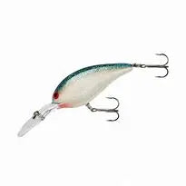 Norman Deep Little N - White Green Fleck - Lucky Lure Tackle