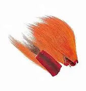 Wapsi Bucktail Large - Fluorescent Fire Orange - Lucky Lure Tackle