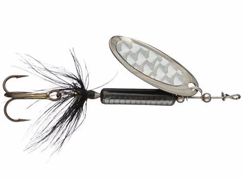 BangTail In-Line Spinner - 1/4oz Black Scale