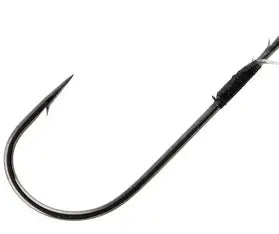 Hayabusa FPP Straight Shank Worm Hook 5/0, Black Nickel - 3pc