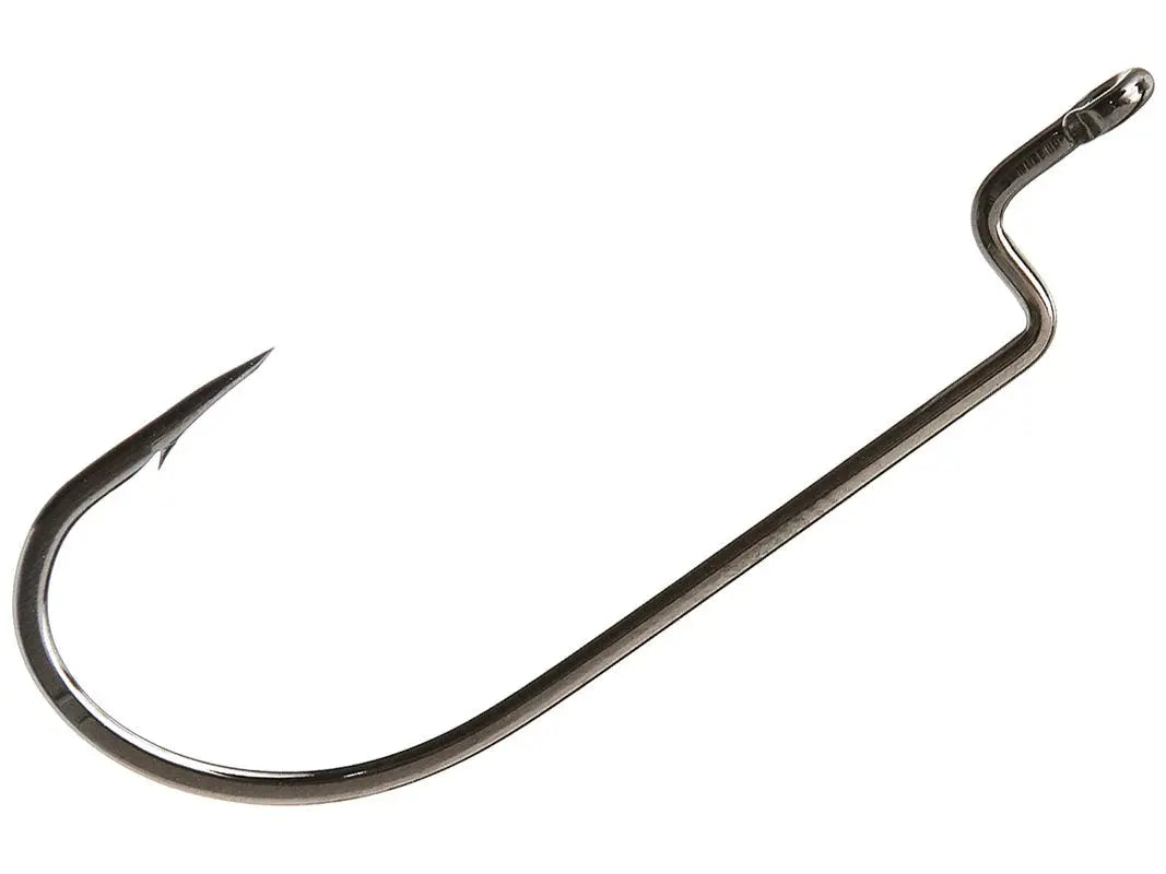 Owner Offset Wide Gap Worm Size 4/0 - 5pk - Lucky Lure Tackle