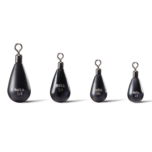 Nako 3/16oz Tungsten Free Rig/Dropshot Weights - 10 Pack