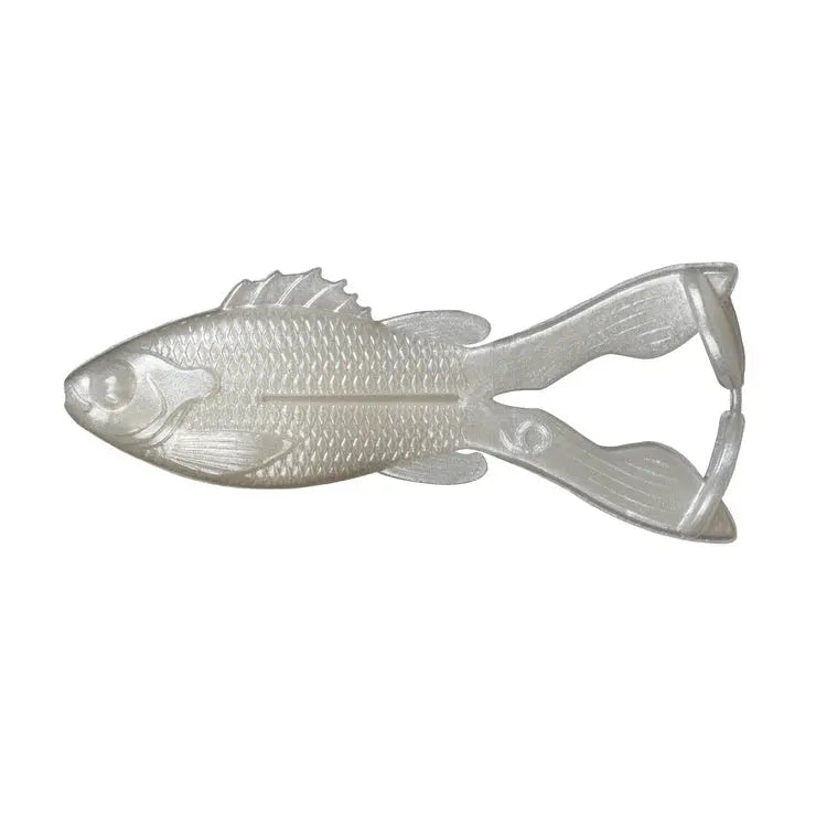 6th Sense Buzzgill 4.0"- Shad Pearl - Lucky Lure Tackle