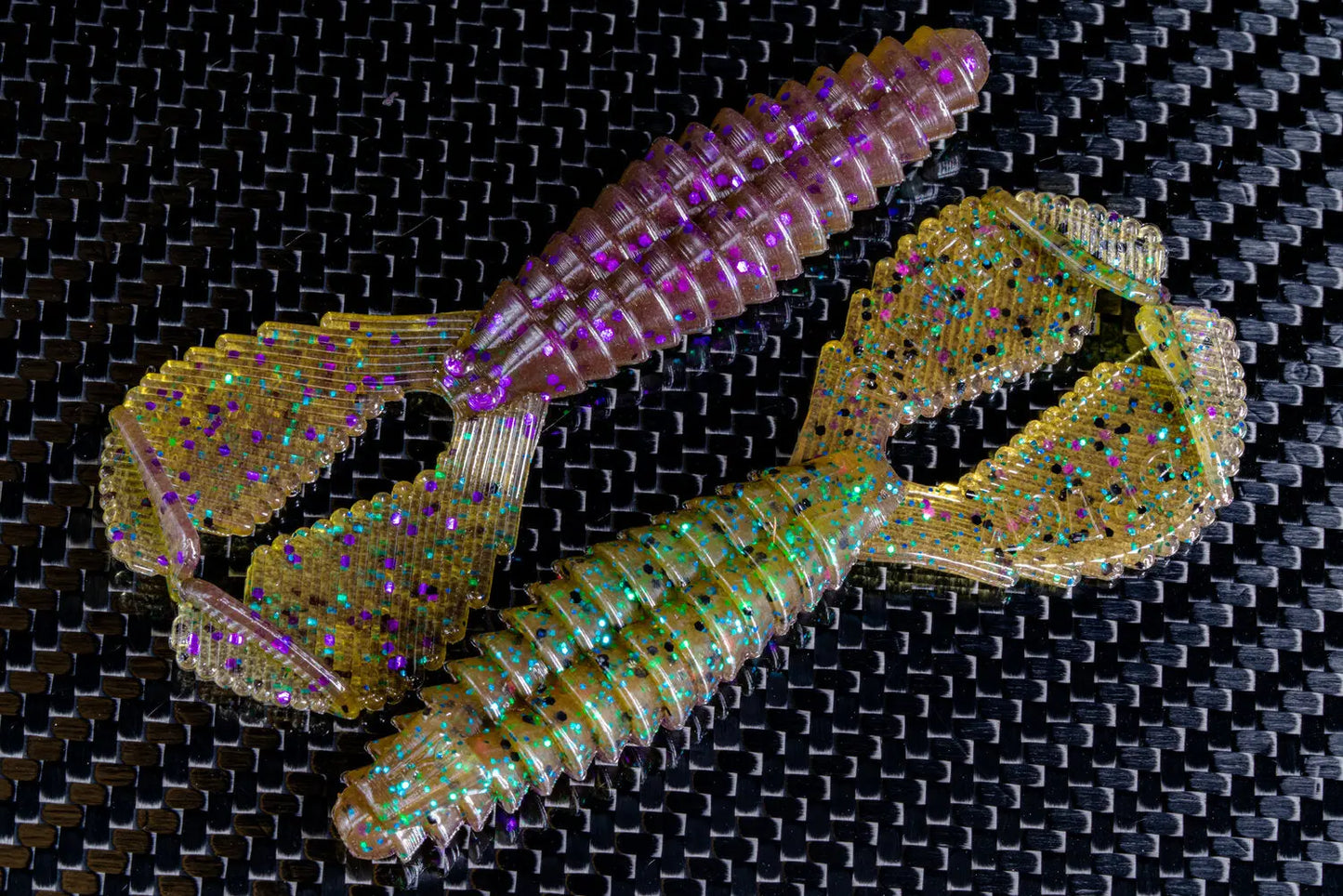 Reaction Innovations Spicy Beaver 4.0 - Sprayed Grass 6pk - Lucky Lure Tackle