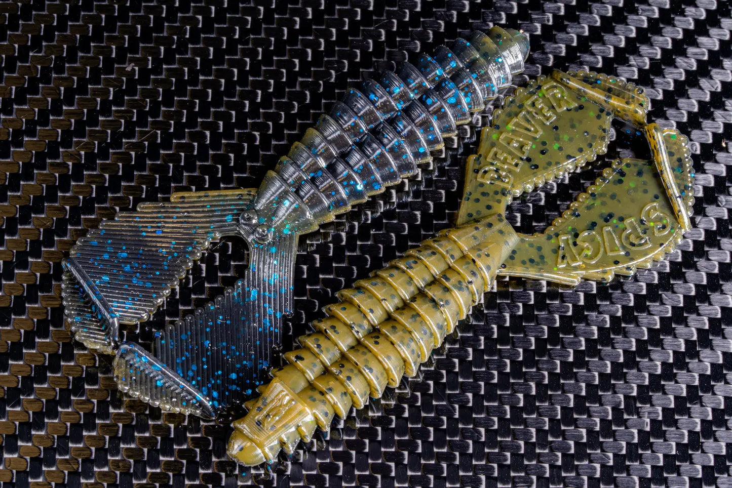 Reaction Innovations Spicy Beaver 4.0 - Tramp Stamp 6pk - Lucky Lure Tackle