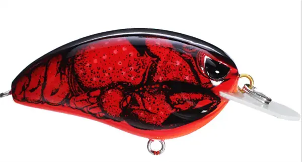 Spro Little John 50 - Fire Craw - Lucky Lure Tackle