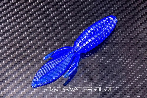 Reaction Innovations Sweet Beaver 4.20 - Backwater Blue 8pk - Lucky Lure Tackle