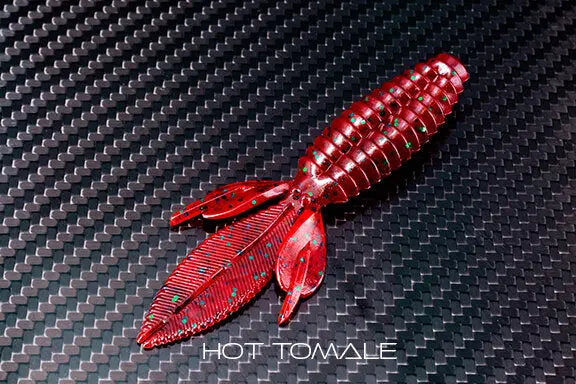 Reaction Innovations Sweet Beaver 4.20 - Hot Tamale 8pk - Lucky Lure Tackle