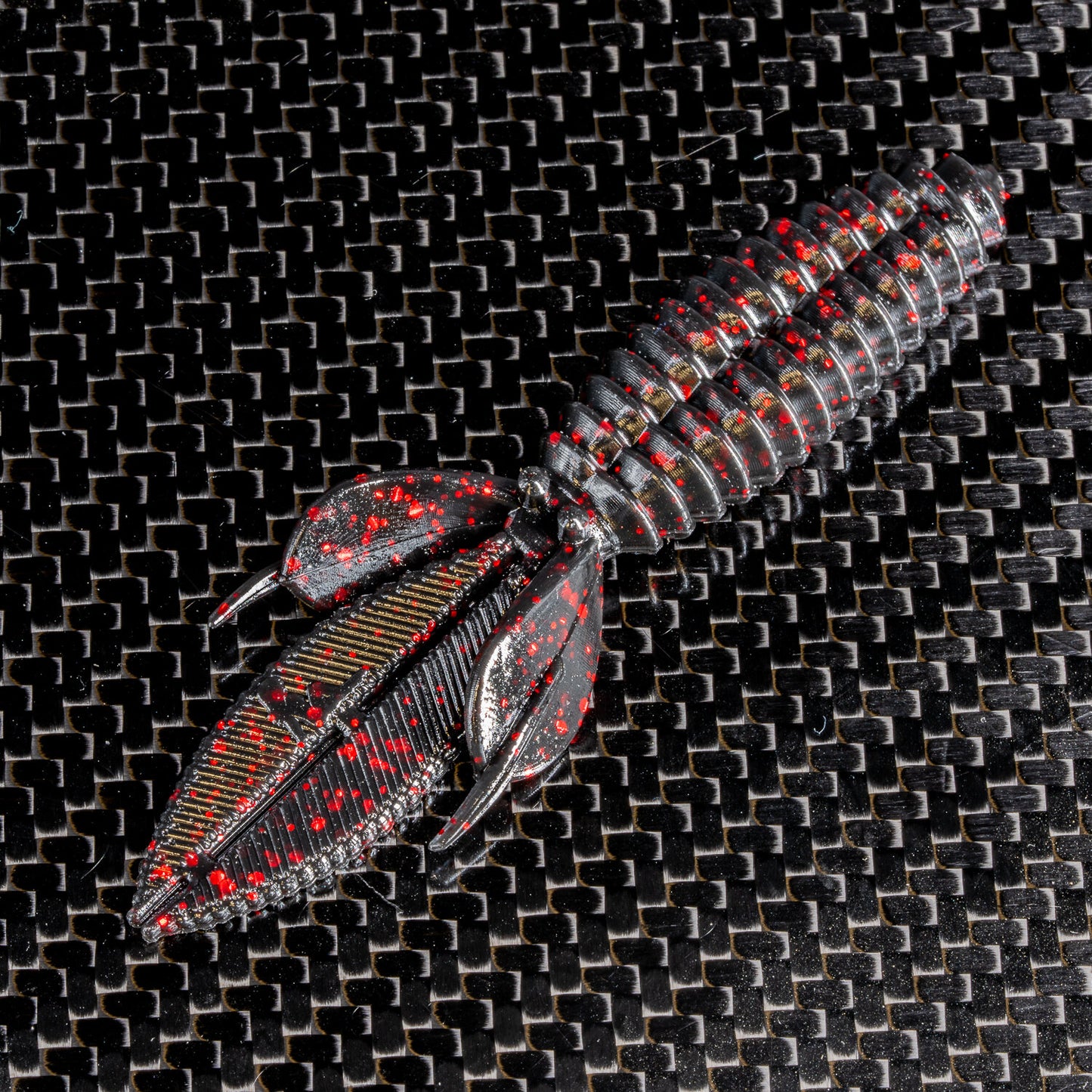Reaction Innovations Smallie Beaver 3.5 - Black/Red 10pk